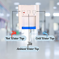 Available three water options: Hot/cold and normal water option