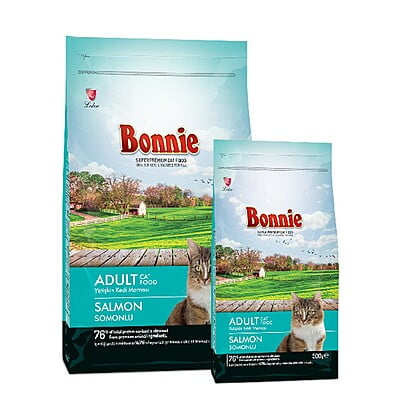 BONNIE ADULT CAT FOOD – SALMON 1.5KG