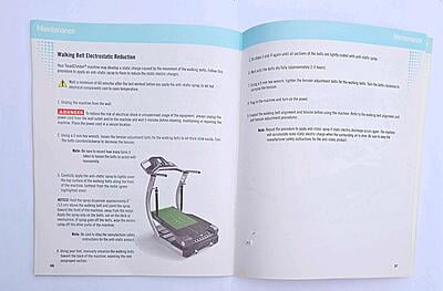 Bowflex TC 20 Treadclimber Manual Bowflex TC 20 Treadclimber Manual