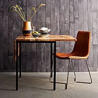 Drop Leaf Metal And Wood 4 Seater Dining Table Drop Leaf Metal And Wood 4 Seater Dining Table