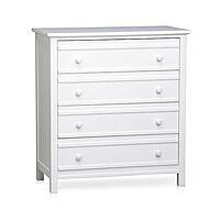 William Chest Of Drawer In White William Chest Of Drawer In White