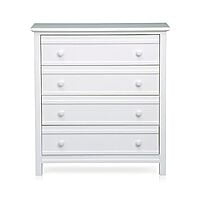 William Chest Of Drawer In White William Chest Of Drawer In White