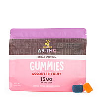 Delta-9 THC Gummies - 75mg - Assorted Fruit - 20ct Delta-9 THC Gummies - 75mg - Assorted Fruit - 20ct
