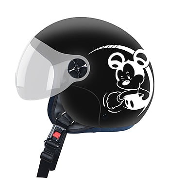 STEELBIRD SBH-16 JOY DASHING BLACK C/V (M)