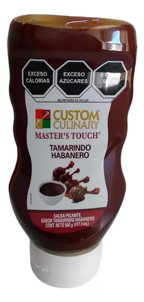 CUSTOM CULINARY SALSA TAMARINDO HABANERO PET 560 G