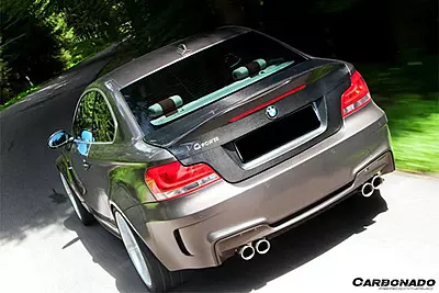 2008–2013 BMW 1 Series E82 1M CLS Style Carbon Fiber Trunk