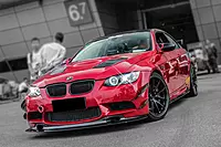 BMW M3 KA Style Carbon Fiber Front Canards (2008β2012 E90/E92/E93)