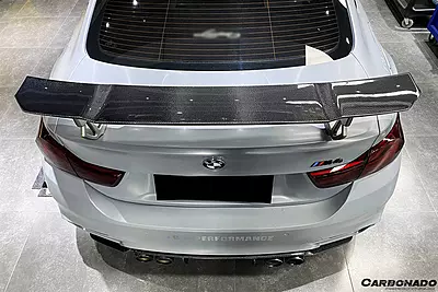 BMW M3 F80 & M4 F82 VRS Style Carbon Fiber Trunk Spoiler (2014–2020) BMW M3 F80 & M4 F82 VRS Style Carbon Fiber Trunk Spoiler (2014–2020)