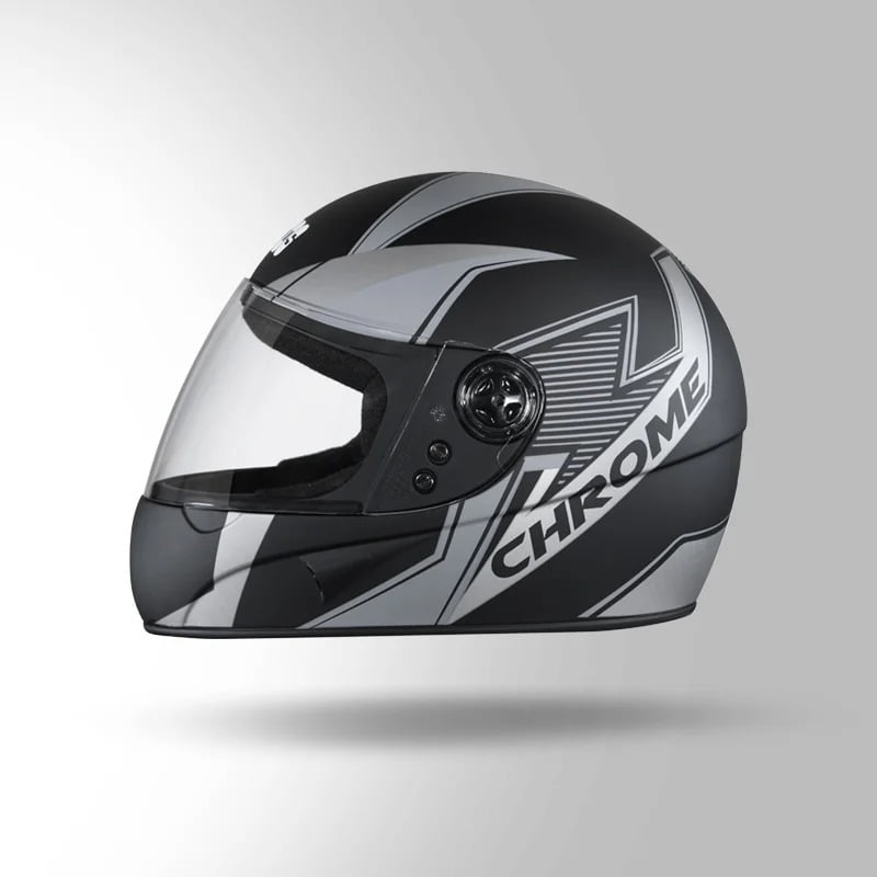 STUDDS CHROME SUPER D5 MATT BLACK N4 GREY C/V (XL)