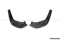 BMW M3 F80 & M4 F82 MP Style Carbon Fiber Front Bumper Caps (2014β2020)