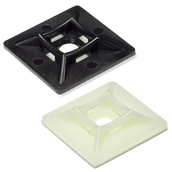 Cable Tie Base (pack of 100) Natural or Black Cable Tie Base (pack of 100) Natural or Black