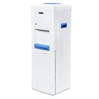Water dispenser with integrated fridge by Blue Star (BWD3FMRGA). Water dispenser with integrated fridge by Blue Star (BWD3FMRGA).