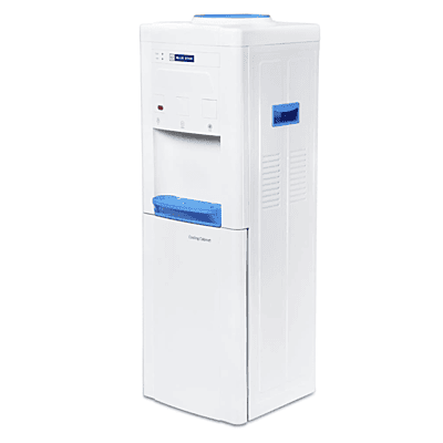 Water dispenser with integrated fridge by Blue Star (BWD3FMRGA).
