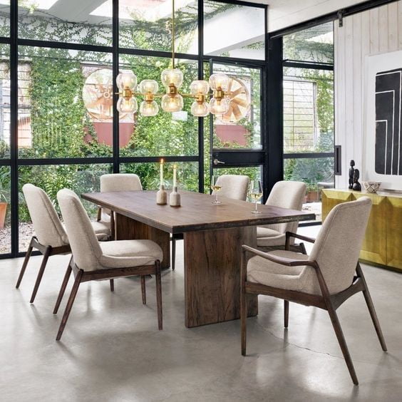 Harman Dining Table In Solid wood Harman Dining Table In Solid wood
