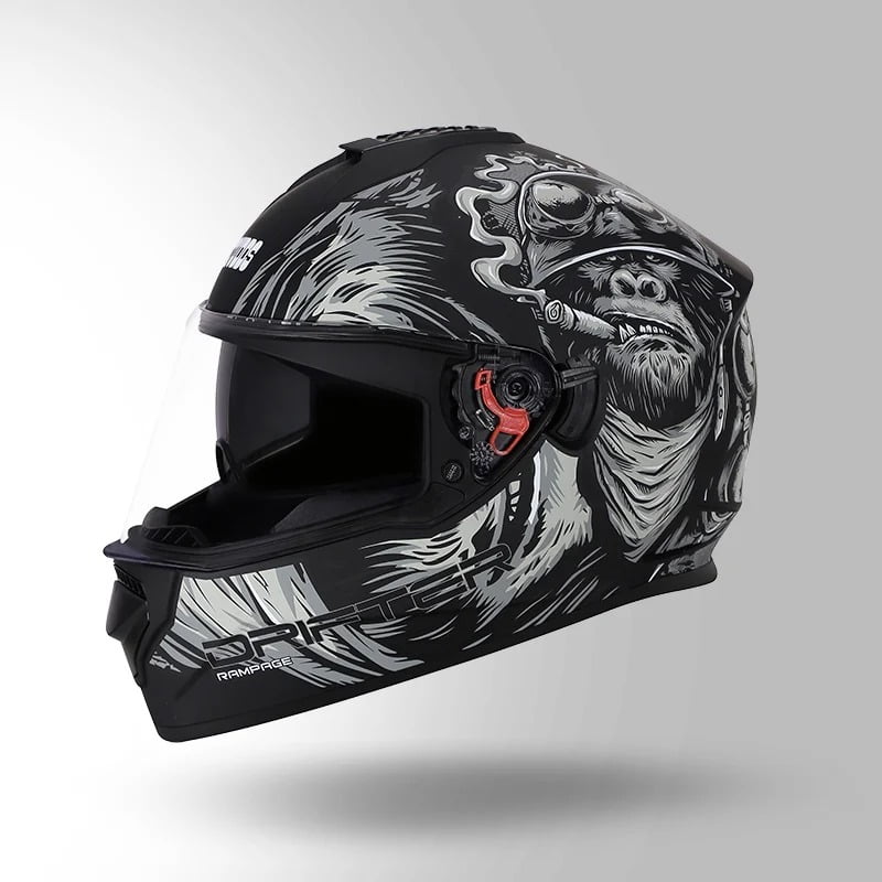 STUDDS DRIFTER D3 MATT BLACK N4 GREY D/V (L)