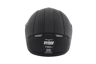 STUDDS NINJA ELITE BLACK WITH CARBON STRIP C/V (M)