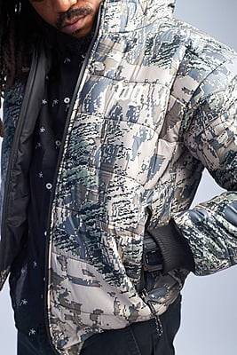 Brown Camouflage Winter Jacket