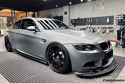 2008–2012 BMW M3 E92/E93 ET Style Carbon Fiber Side Skirts Under Board