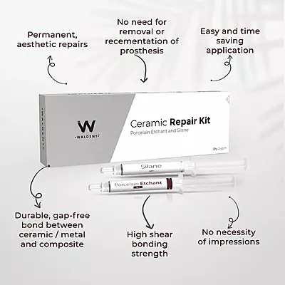 Waldent Ceramic Crown Conditioning Kit Waldent Ceramic Crown Conditioning Kit