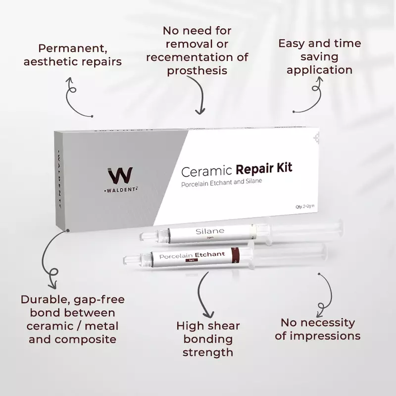 Waldent Ceramic Crown Conditioning Kit Waldent Ceramic Crown Conditioning Kit