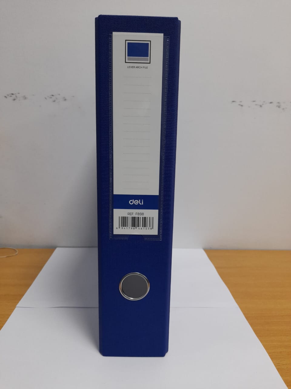 DELI CF898 A4 PVC BOX FILE - BLUE DELI CF898 A4 PVC BOX FILE - BLUE