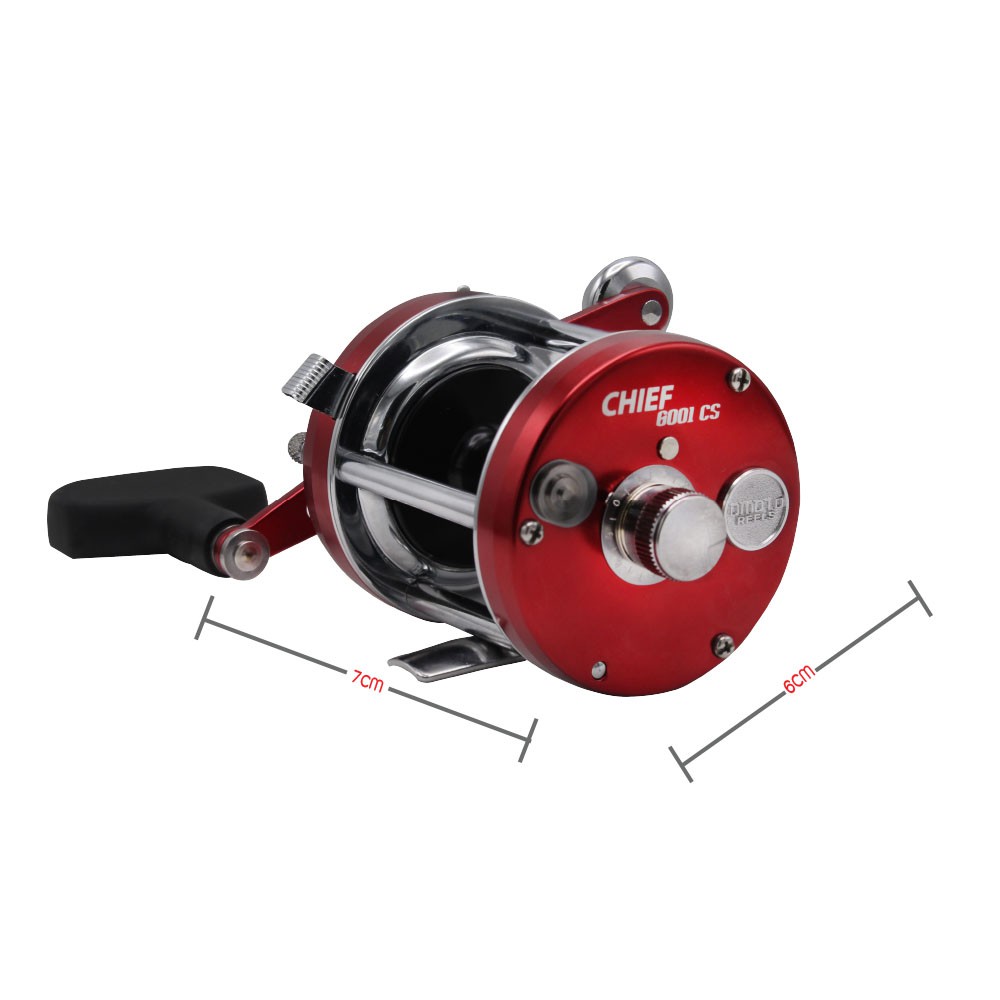 OMOTO รอก - รุ่น CHIEF 6001CS , LEFT (RED) ( แดง )