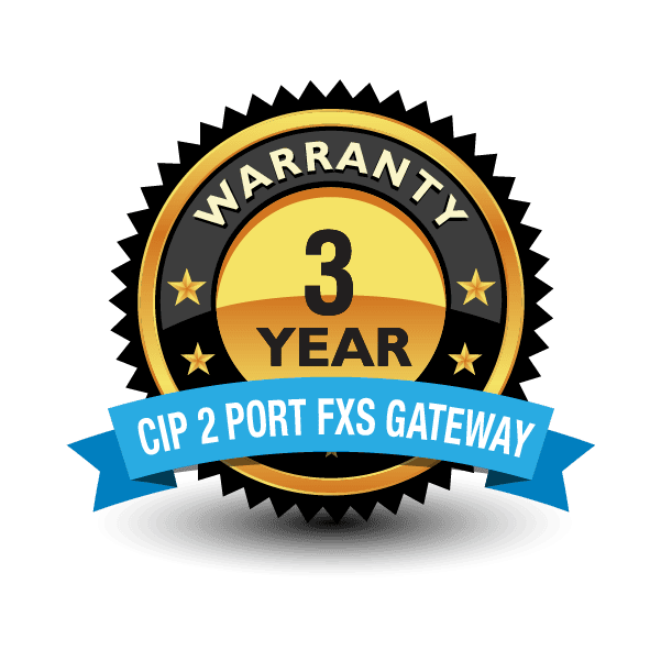Warranty-ClearlyIP 2FXS Gateway 3 Year Extended Hardware Warranty Warranty-ClearlyIP 2FXS Gateway 3 Year Extended Hardware Warranty