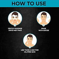 Garnier Men Oil Clear Clay D - Tox Facewash 100g