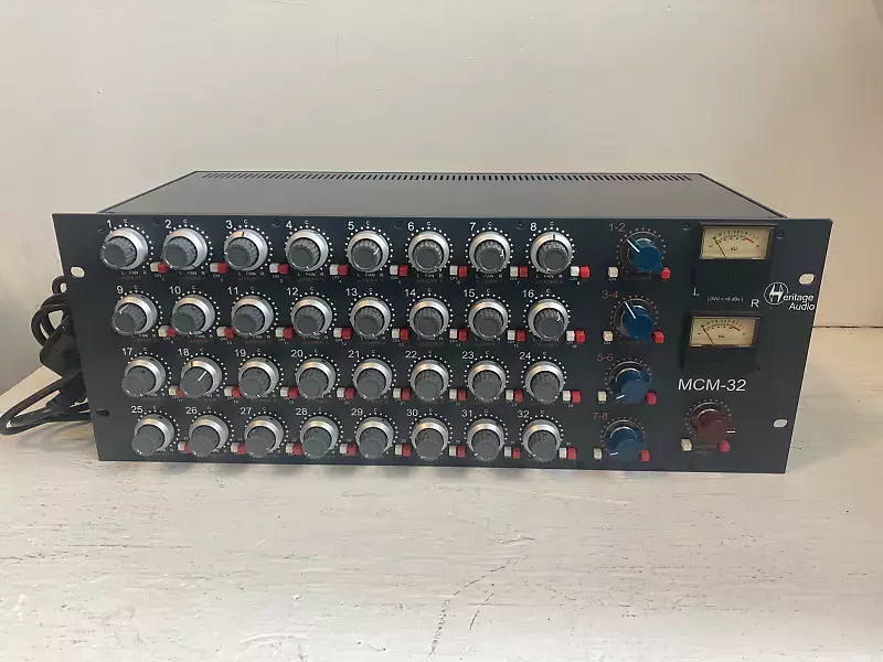Heritage Audio MCM-32 32-Channel Summing Mixer Heritage Audio MCM-32 32-Channel Summing Mixer