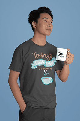 Today's Good Mood Is Sponsored By Coffee Softstyle T-shirt