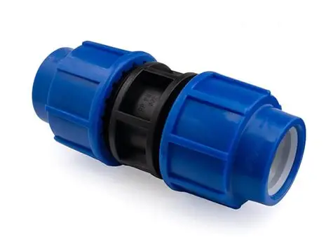 Compression coupler straight