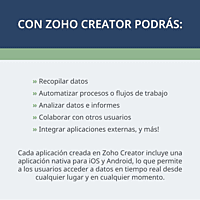 Curso de Zoho Creator inicial Curso de Zoho Creator inicial