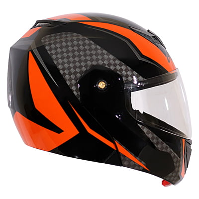 VEGA CRUX DX CHECKS BLACK ORANGE C/V (L)
