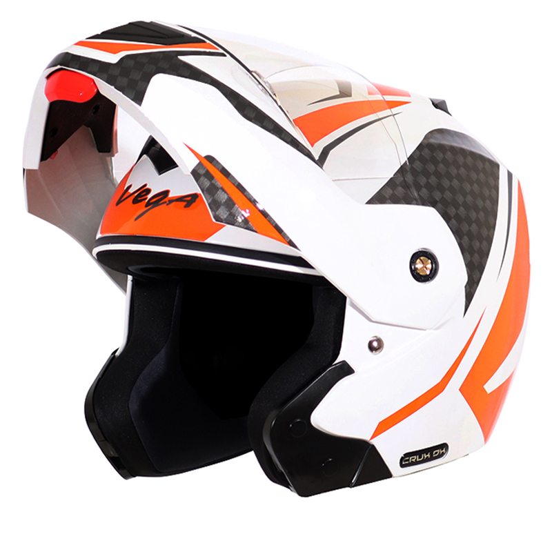VEGA CRUX DX CHECKS WHITEORANGE M