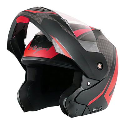 VEGA RYKER D/V BOLDER DULL BLACK RED (M)