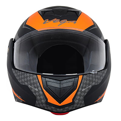 VEGA CRUX DX CHECKS BLACK ORANGE C/V (L)