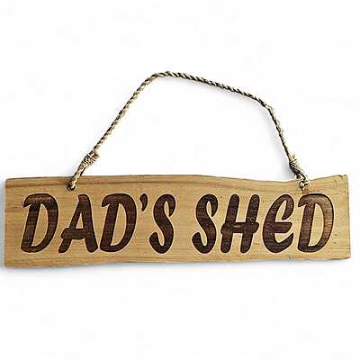 Coffee Wood Sign - Large