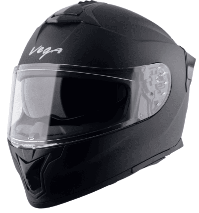 VEGA ZAP SOLID DULL BLACK D/V (M)
