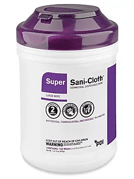 SANICLOTH SUPER BOTE C/160 TOALLITAS KERR