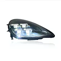 Matrix Style LED Headlights for Porsche Cayenne 9Y0 (2019–2023 Base Headlights)