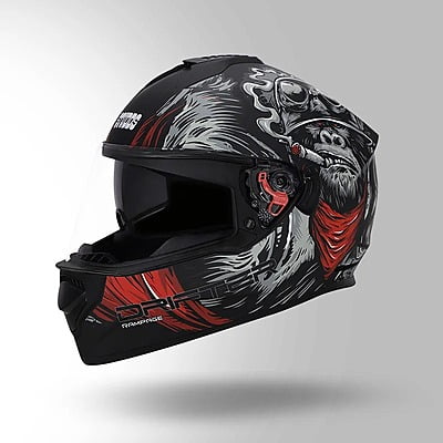 STUDDS DRIFTER D3 MATT BLACK N4 GREY D/V (XL)