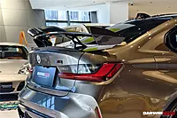 BKSSII Style Carbon Fiber Trunk Wing with Wing Legs – BMW M3 G80
