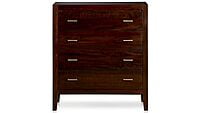 Stark Four Drawer Chest Of Drawer In Walnut Stark Four Drawer Chest Of Drawer In Walnut