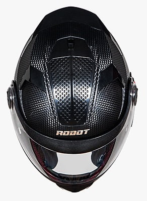 STEELBIRD SBH-17 ROBOT DASHING BLACK C/V (L)