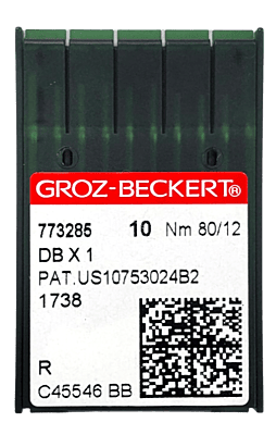 GROZ BECKERT NEEDLE SYSTEM 16X257 GROZ BECKERT NEEDLE SYSTEM 16X257