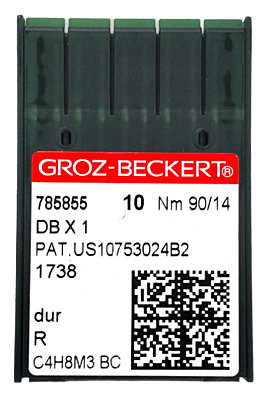 GROZ BECKERT NEEDLE SYSTEM 16X257 GROZ BECKERT NEEDLE SYSTEM 16X257