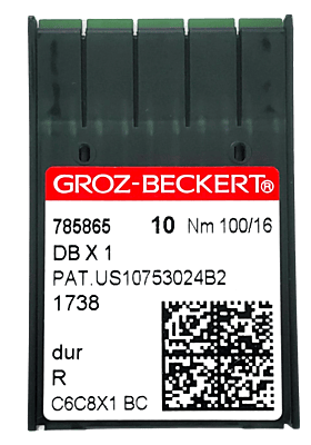 GROZ BECKERT NEEDLE SYSTEM 16X257 GROZ BECKERT NEEDLE SYSTEM 16X257
