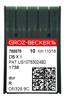 GROZ BECKERT NEEDLE SYSTEM 16X257 GROZ BECKERT NEEDLE SYSTEM 16X257