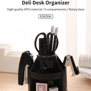 DELI 38250A DESK ORGANIZER REVOLVING