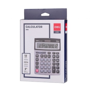 DELI E1616 CORE CALCULATOR 12 DIGITS DELI E1616 CORE CALCULATOR 12 DIGITS